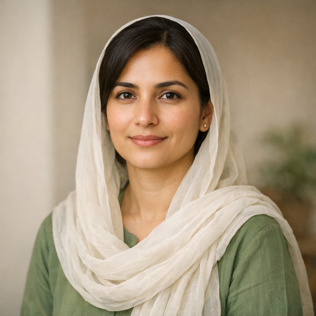 Sadaf Jabeen testimonial portrait